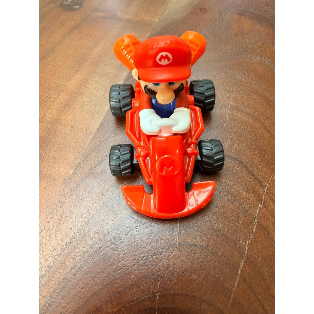 Nintendo‎ Super Mario Kart Pull Back Racer Toy Red Kart Figure Collectible